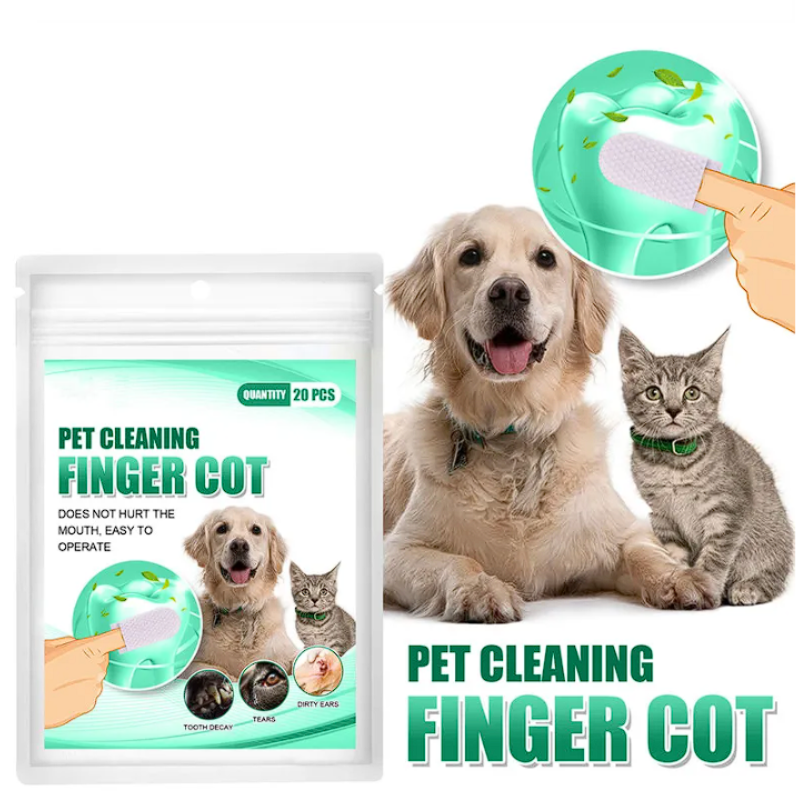 Plinko Dog Dental Finger Wipes (Free Today)